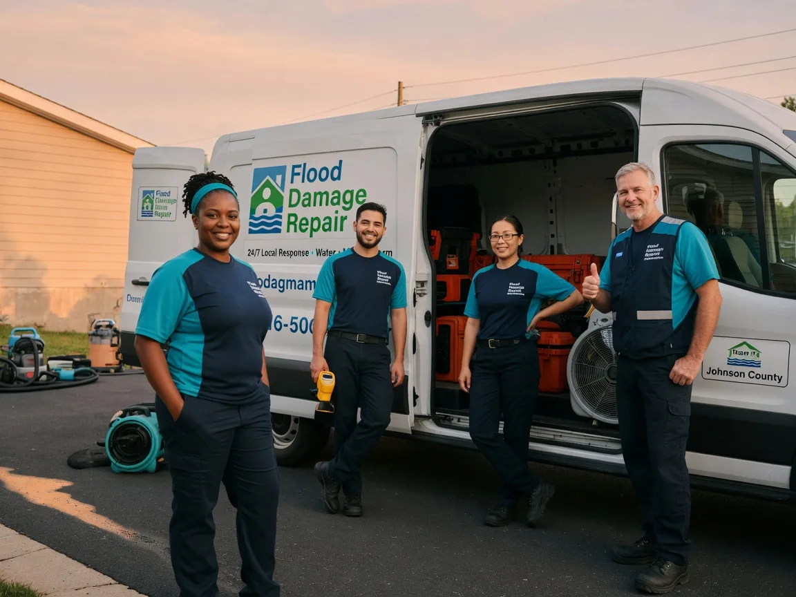 Water Damage Restoration company in Huffman, TX